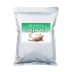 modeling mask green tea